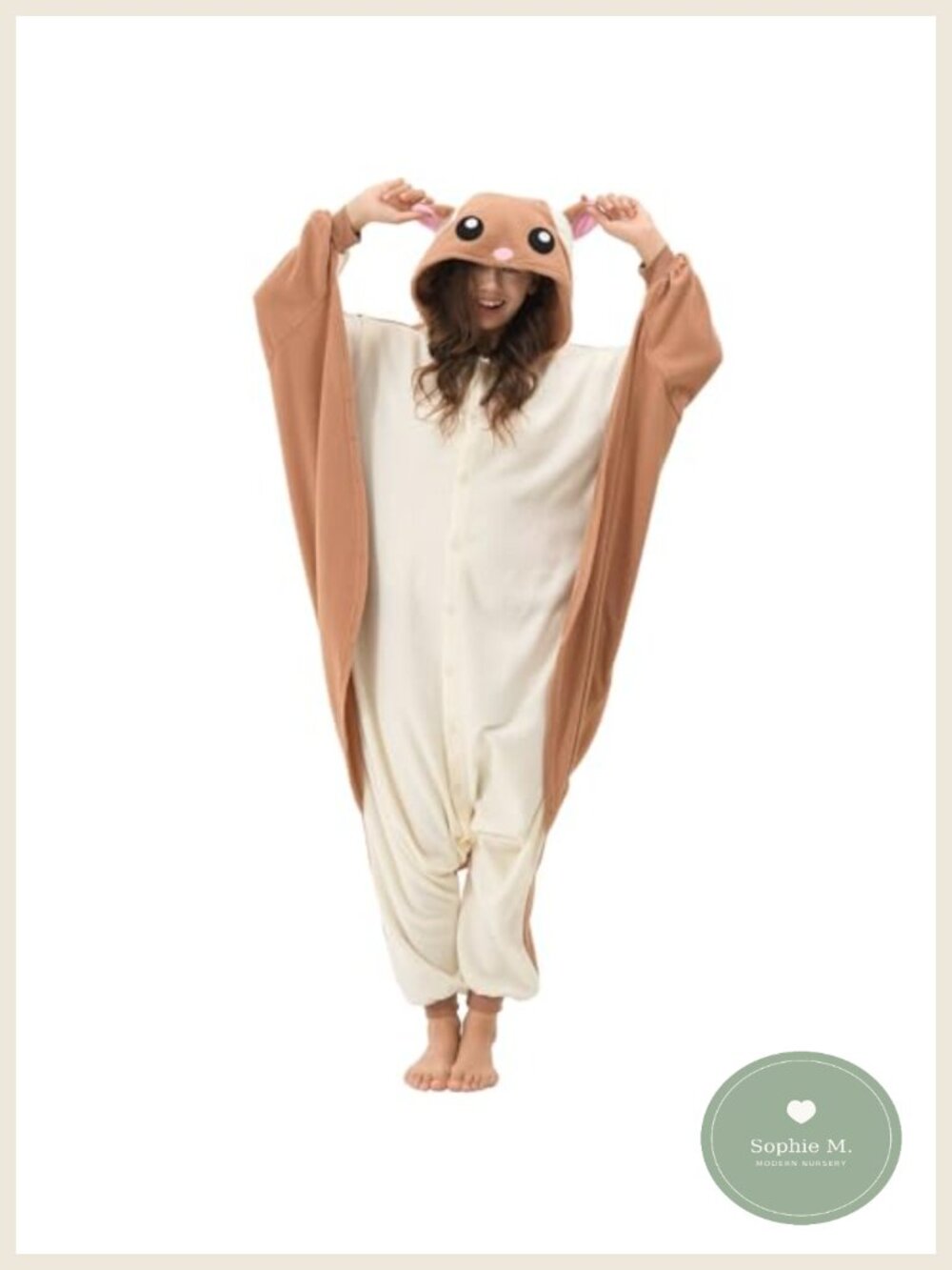 Unisex Adult Onesie Pajamas Fleece Animal Halloween Costume One-Piece